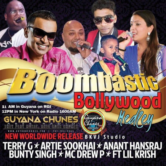 Medley Ft Lil Krish Bunty, TerryG, DrewP, A9 & Artie Sookhai 2018 Boombastic Bollywood