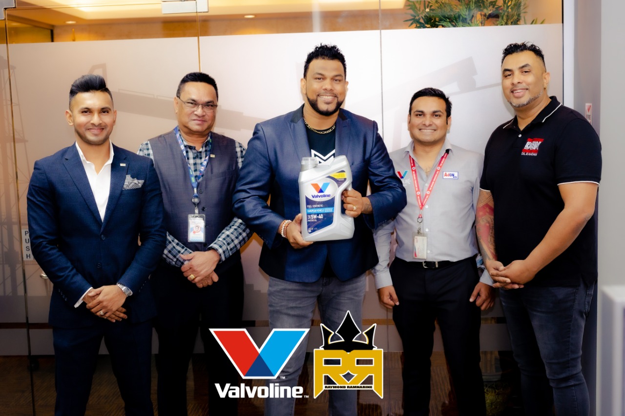 AdON Engineering Services Limited is pleased to announce Raymond Ramnarine & Dil E Nadan as their local partner to represent their Valvoline Brand