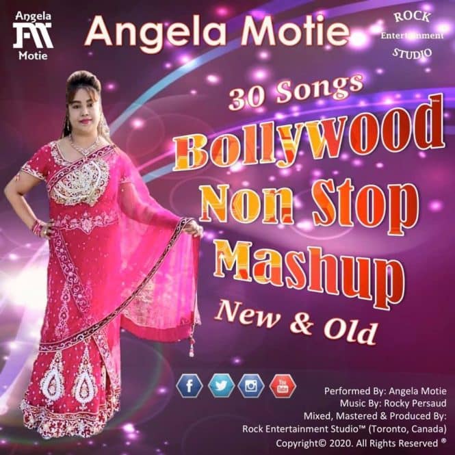 Angela Motie 30 Bollywood Songs Mashup