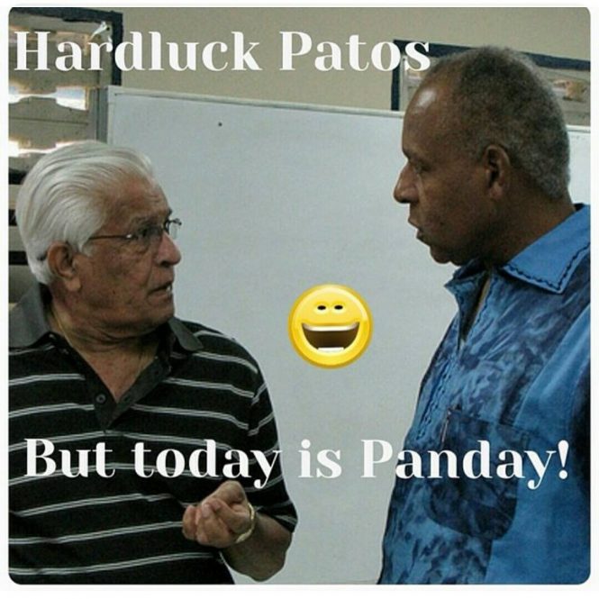 Basde Panday And Patrick Manning