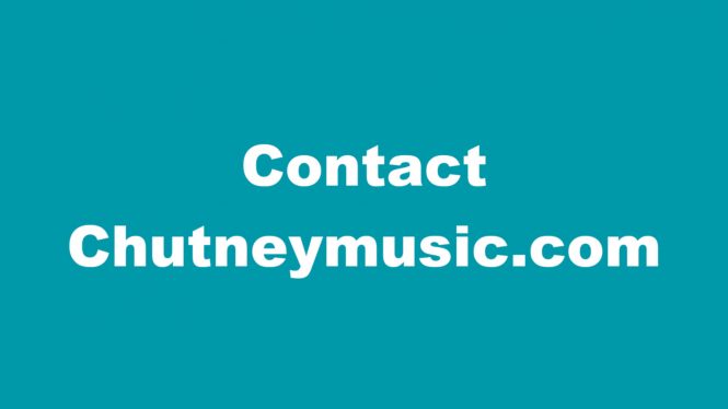 Chutneymusic.com Contact