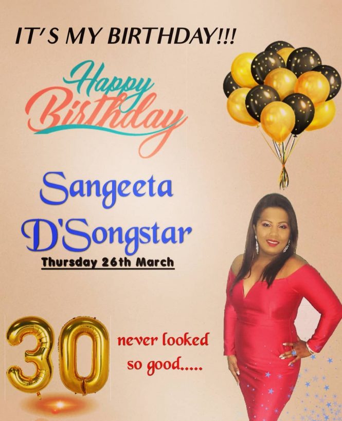 Happy Birthday Sangeeta D Songstar