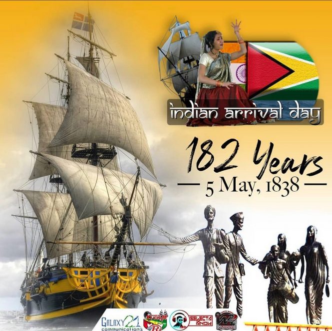 Happy Indian Arrival Day 2020 Guyana