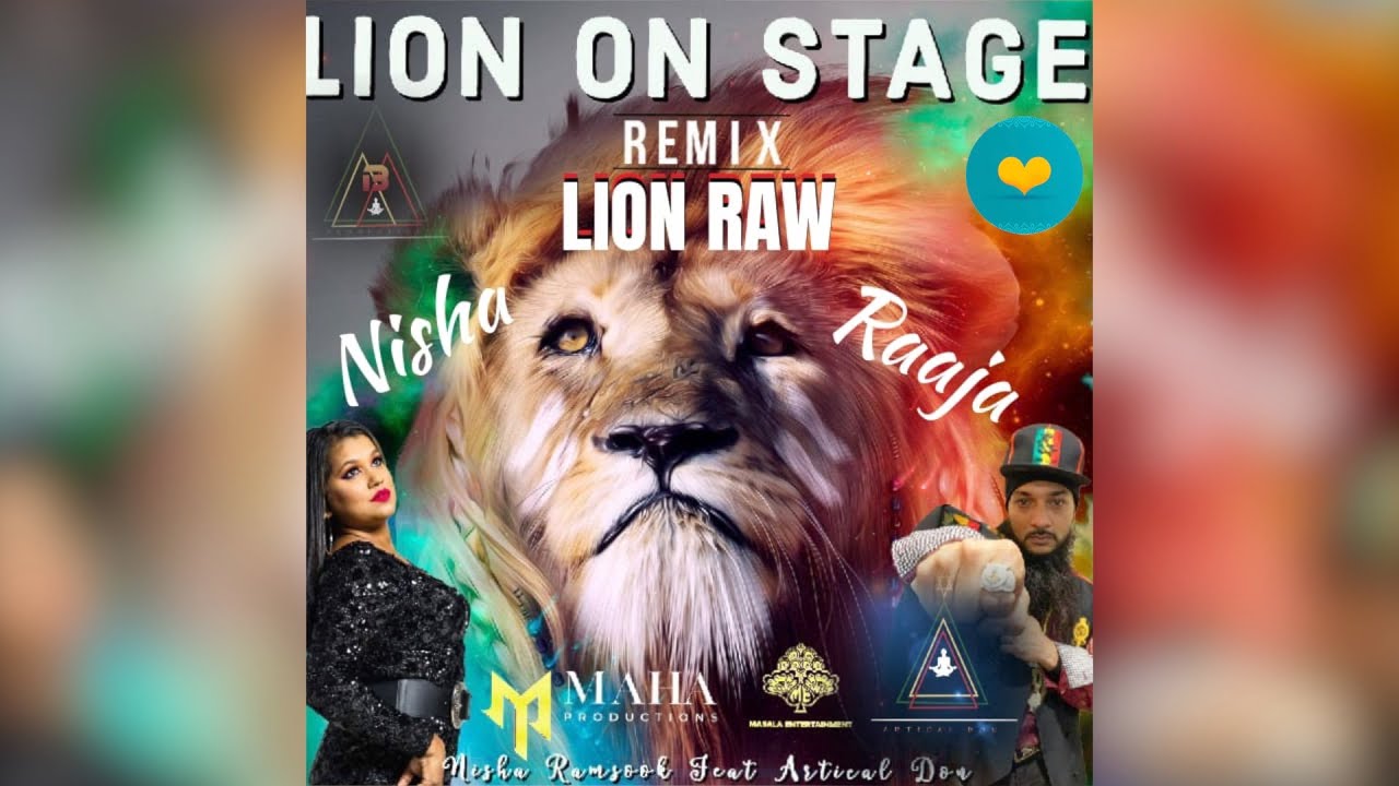 Nisha Ramsook ft Artical Don - Lion on Stage Remix | Lion Raw