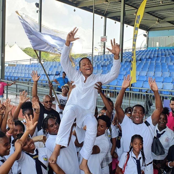 Paris Coutain wins the 2020 Secondary Schools Intellectual National Carnival Chutney Soca Monarch Competition