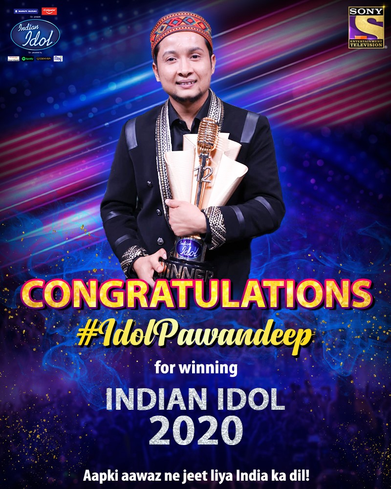 Pawandeep Rajan Indian Idol 2020
