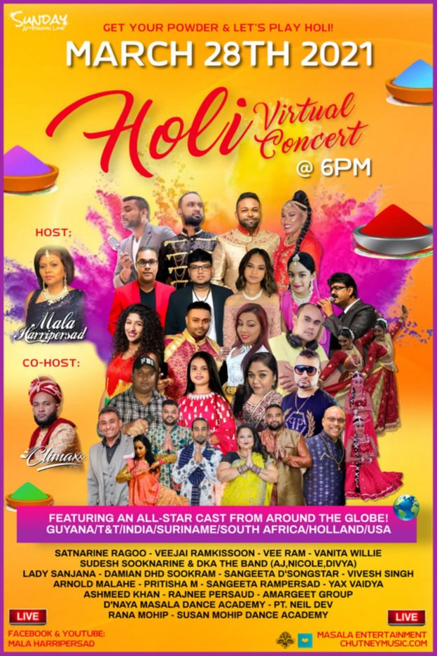 Sunday Afternoon Lime Presents Holi Virtual Concert 2021