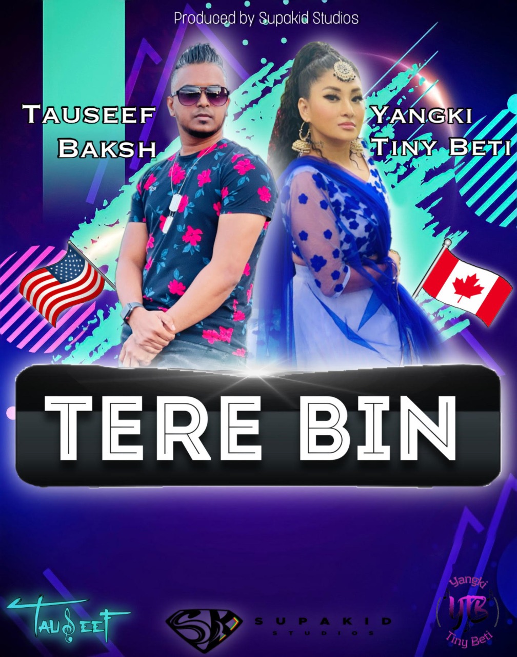 Tauseef Baksh & Yangki Tiny Beti - Tere Bin