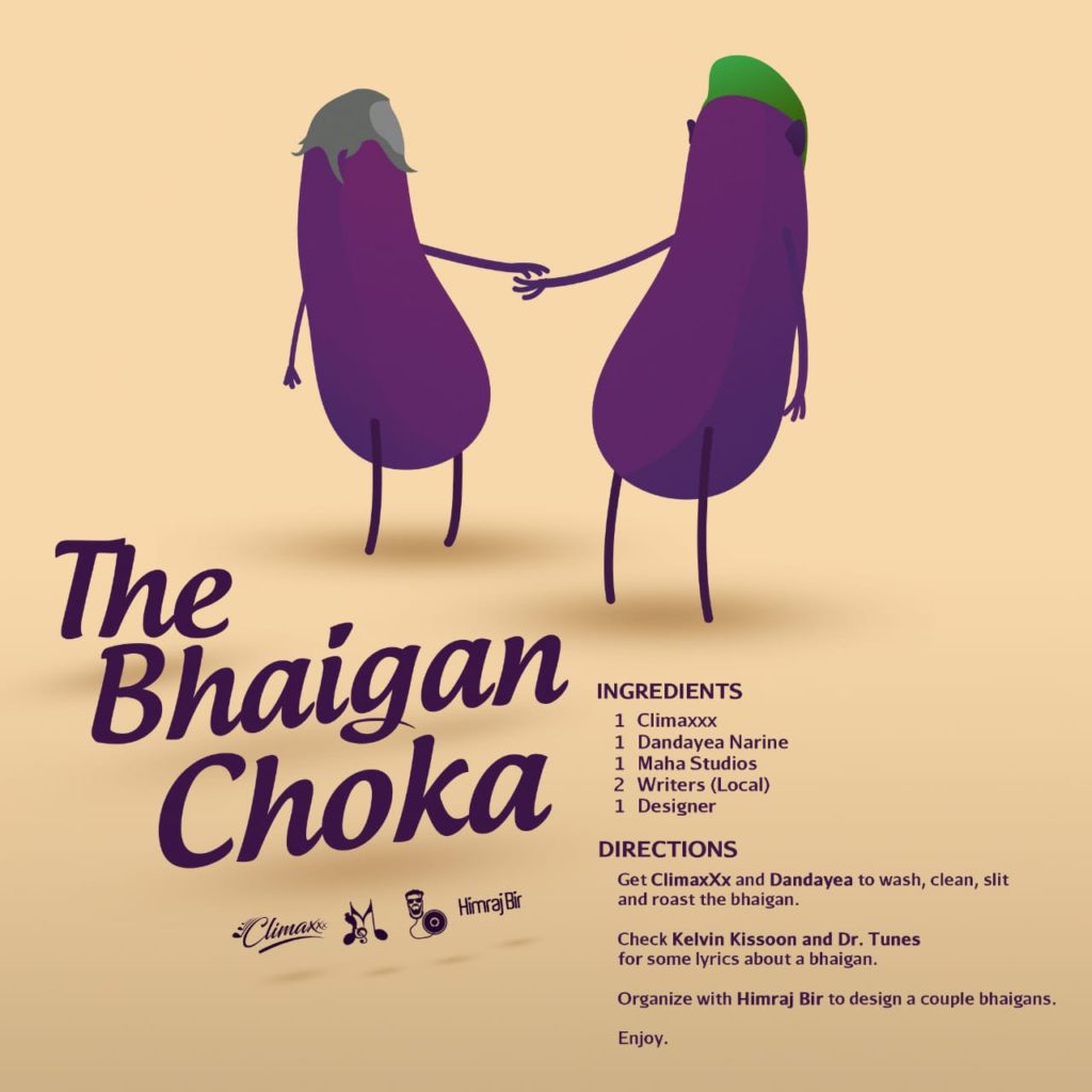 The Bhaigan Choka By Climaxxx Ft Danadaye Narine 2019 Chutney Soca Chutney Music 4459