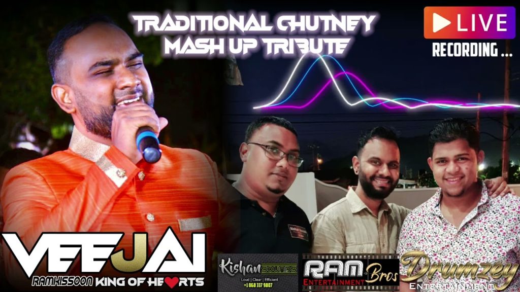 Veejai Ramkissoon Live Traditional Chutney Tribute Chutney Music
