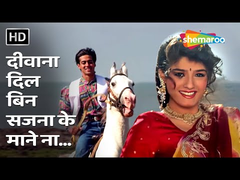 Deewana Dil Bin Sajna Ke Manena | Patthar Ke Phool | Salman Khan, Raveena Tandon | 90s Love Duets