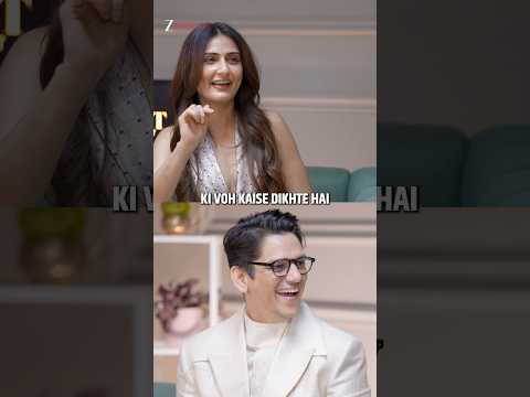 When Actors Go Off Script #VijayVarma & #FatimaSanaShaikh #GustaakhIshq #OnSetOffScript #Shorts