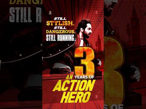 3 Years of #AnActionHero ❤️💥