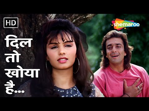 Dil Toh Khoya Hai | Sanjay Dutt, Somy Ali | Andolan (1995) | Kumar Sanu Alka Yagnik | 90s Love Songs