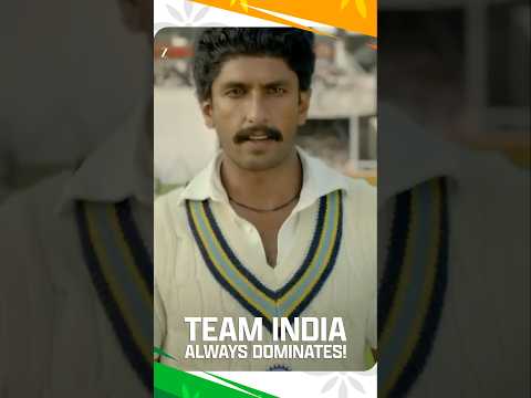 History heard the roar. Today we lived it. Celebrate Team India with Lehra Do from 83 🇮🇳 #shorts