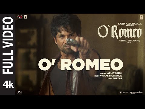 O’Romeo (Title Track) Full Video | Shahid Kapoor | Triptii D, Disha P | Vishal B | Gulzar | Arijit S