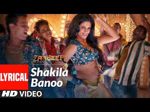Shakila Banoo Full Lyrical Video Song | Shreya Ghoshal | Priyanka Chopra, Ram Charan