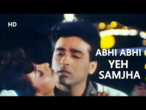 Abhi Abhi Yeh Samjha Hai Song | Dil Apna Aur Preet Paraee(1993)| Neelima Azim, Saahil Chadha| Ghazal