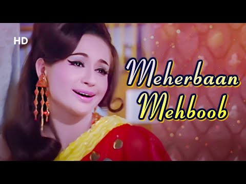Meherbaan Mehboob | Ansoo Ban Gaye Phool (1969) | Ashok Kumar, Helen, Nirupa Roy | Asha Bhosle Hits