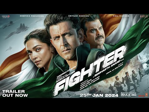 Fighter (Official Trailer): Hrithik Roshan,Deepika Padukone,Anil Kapoor | Siddharth Anand | 25th Jan